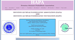 Desktop Screenshot of houston-panhellenic.org